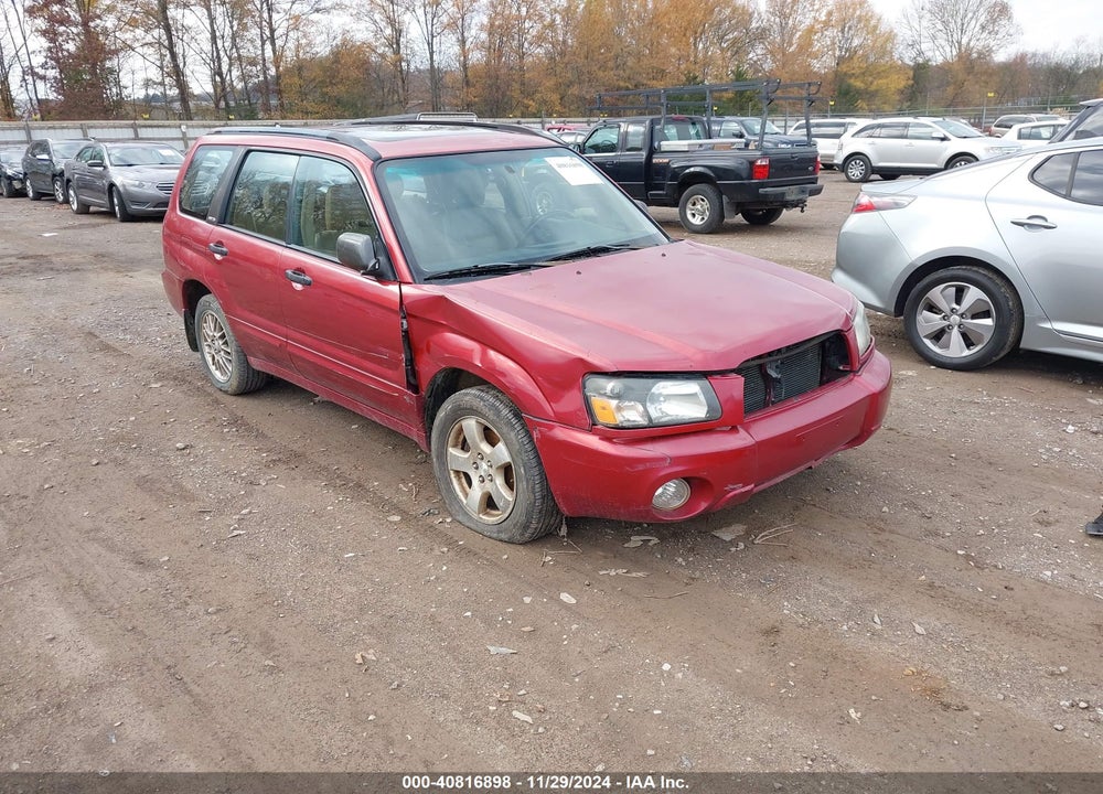 2003 SUBARU FORESTER XS VIN: JF1SG65623H715510