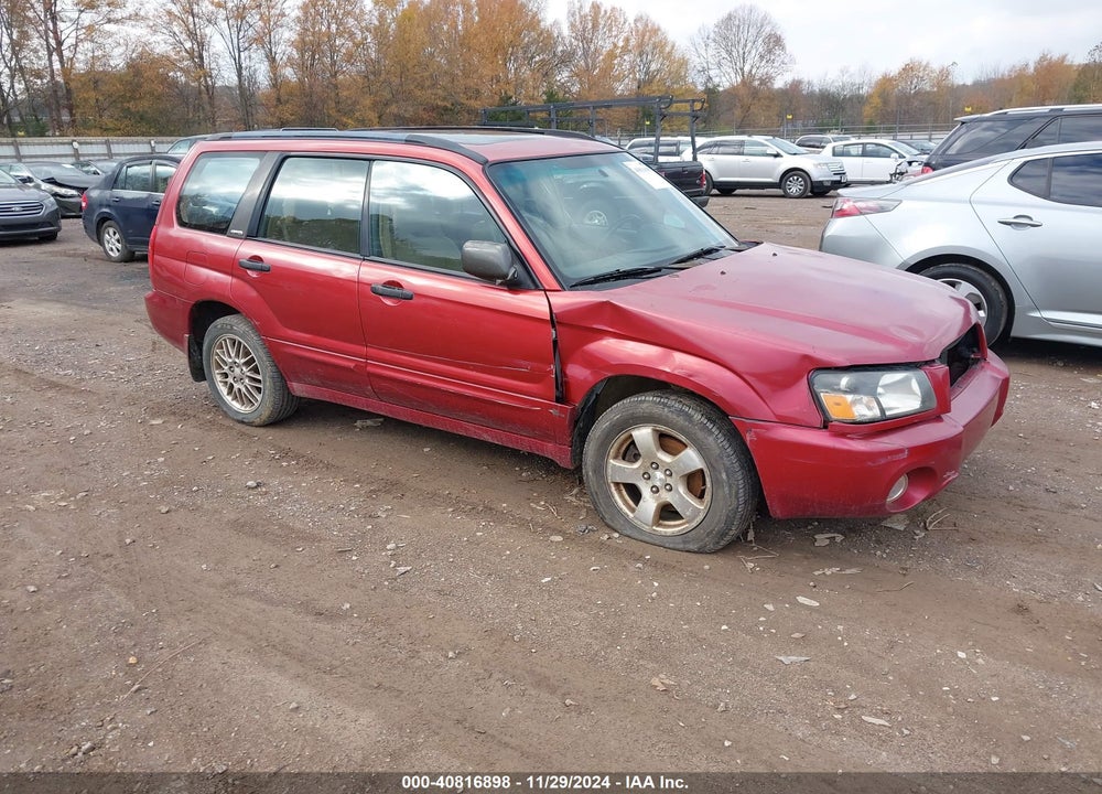 2003 SUBARU FORESTER XS VIN: JF1SG65623H715510