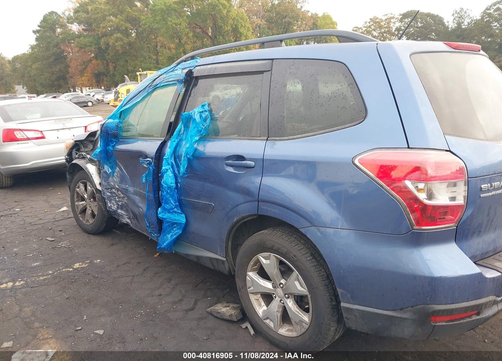 2015 SUBARU FORESTER 2.5I PREMIUM VIN: JF2SJADC4FH479101