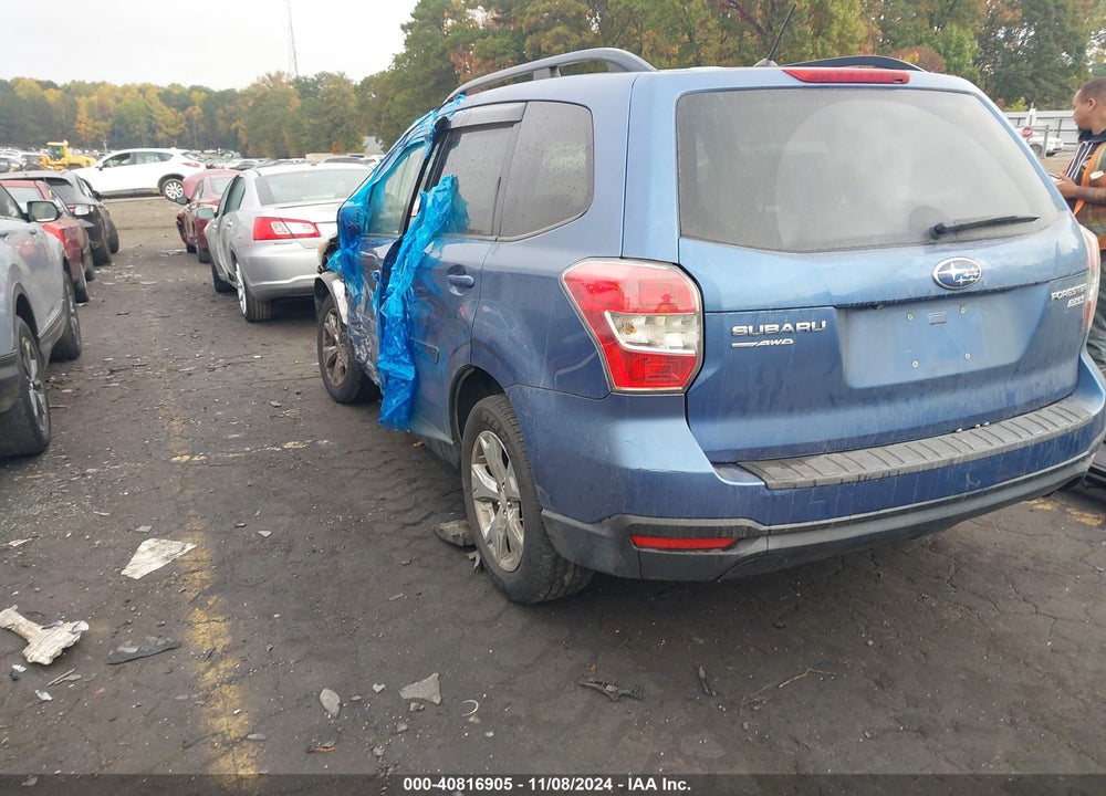 2015 SUBARU FORESTER 2.5I PREMIUM VIN: JF2SJADC4FH479101