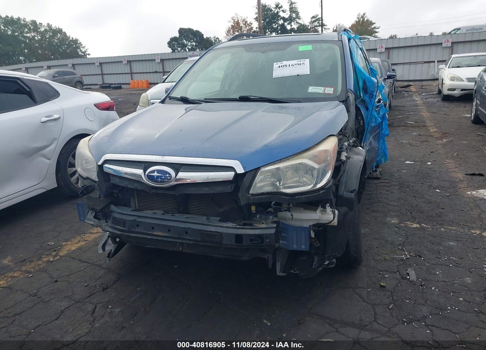 2015 SUBARU FORESTER 2.5I PREMIUM VIN: JF2SJADC4FH479101