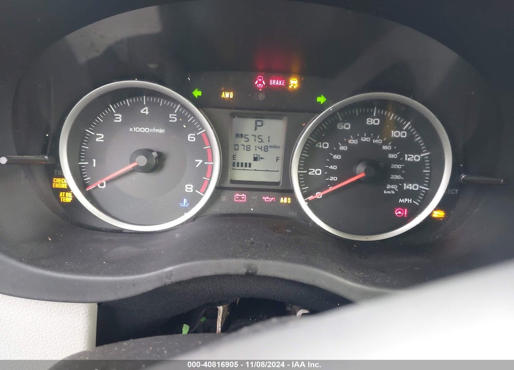 2015 SUBARU FORESTER 2.5I PREMIUM VIN: JF2SJADC4FH479101