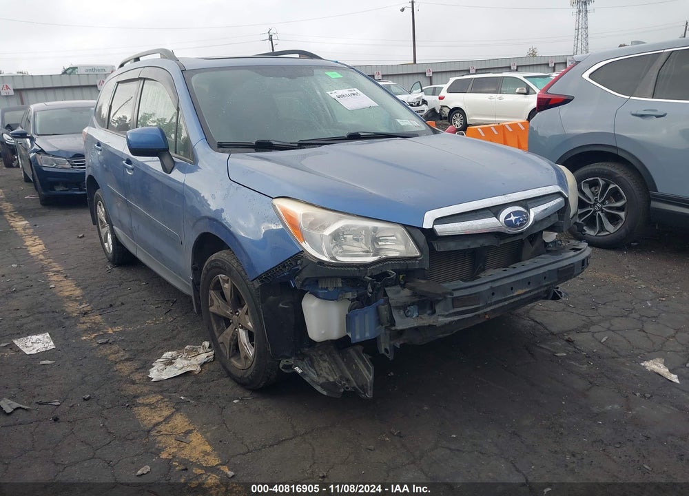 2015 SUBARU FORESTER 2.5I PREMIUM VIN: JF2SJADC4FH479101