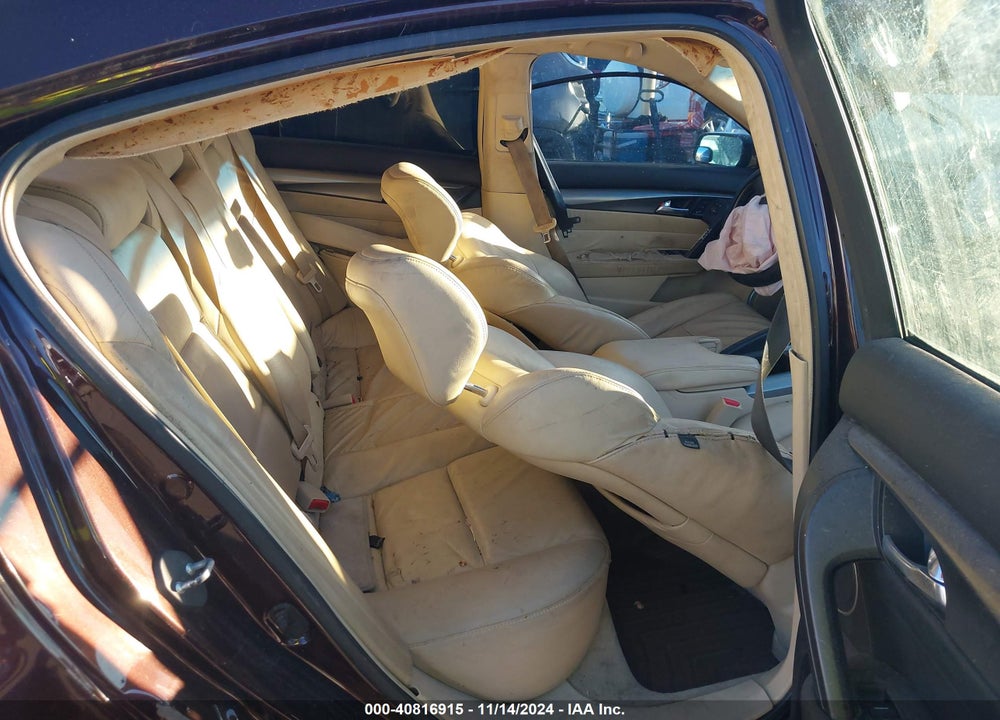 2011 ACURA TL 3.5 VIN: 19UUA8F25BA000869