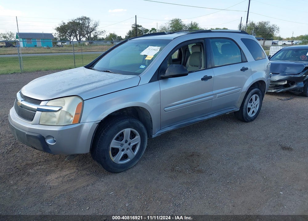 2005 CHEVROLET EQUINOX LS VIN: 2CNDL13F256040637