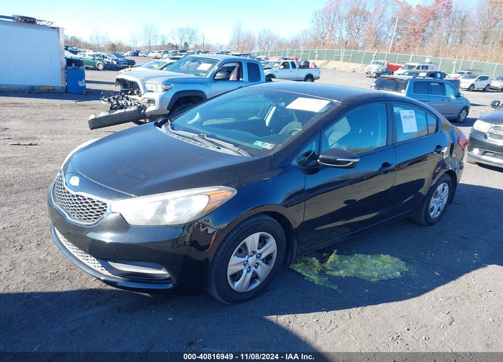 2015 KIA FORTE LX VIN: KNAFX4A63F5288914