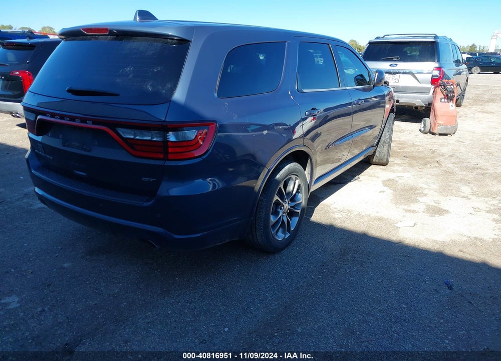 2019 DODGE DURANGO GT RWD VIN: 1C4RDHDG2KC779565