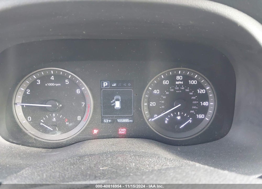 2017 HYUNDAI TUCSON SE VIN: KM8J33A41HU389150