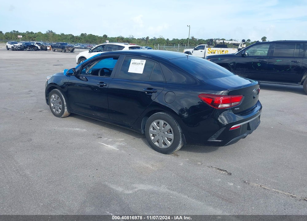 2021 KIA RIO S VIN: 3KPA24AD4ME377600