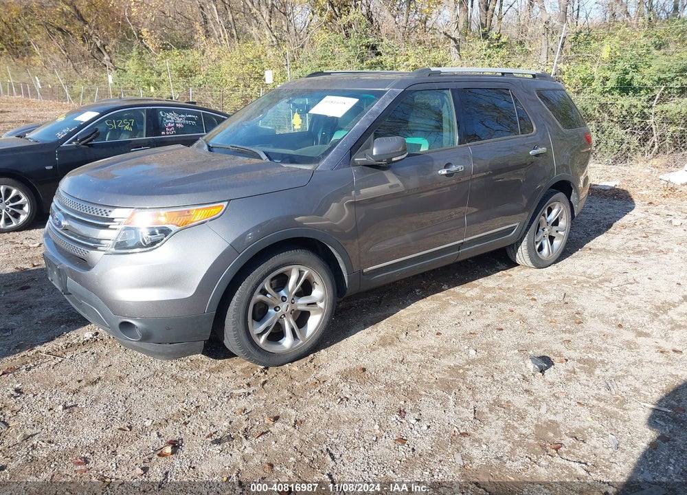 2013 FORD EXPLORER LIMITED VIN: 1FM5K7F8XDGC72490