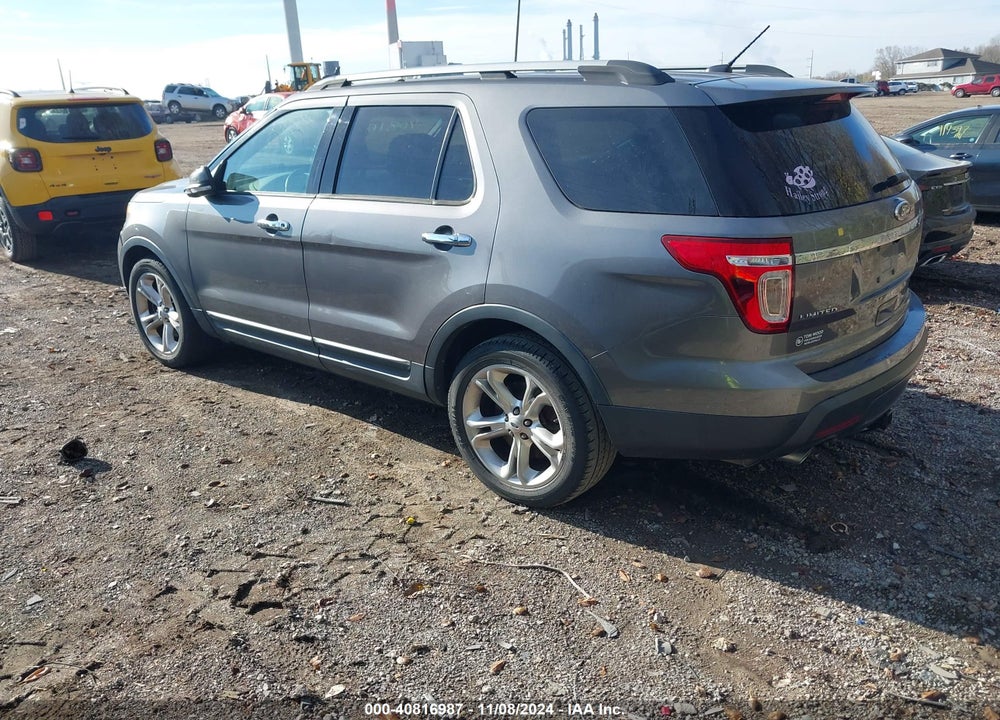 2013 FORD EXPLORER LIMITED VIN: 1FM5K7F8XDGC72490