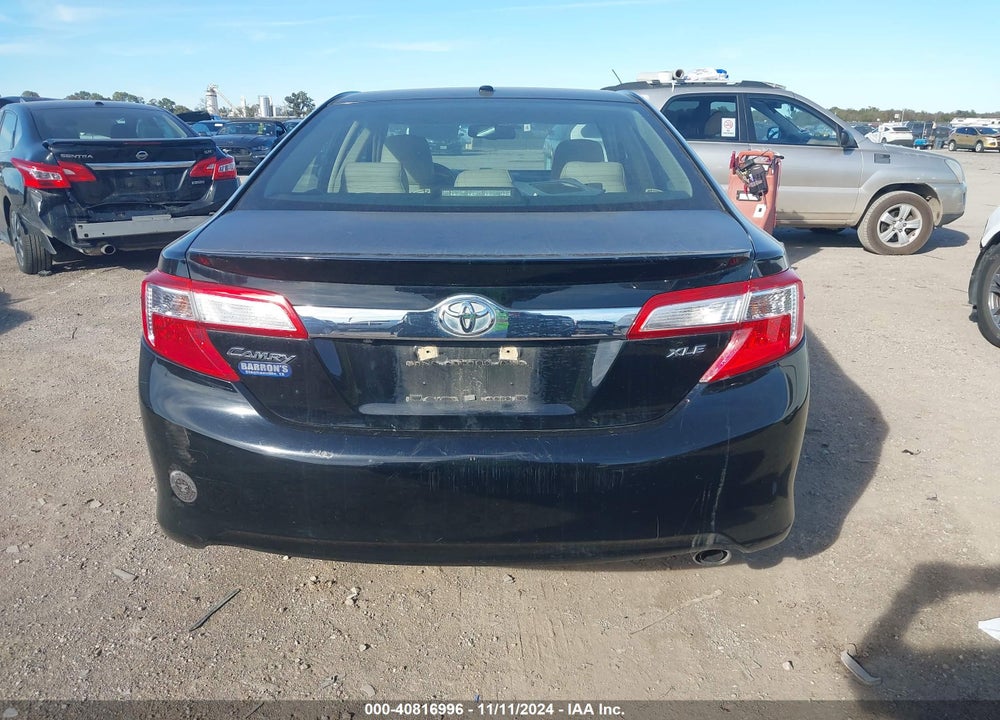 2012 TOYOTA CAMRY XLE VIN: 4T4BF1FK1CR193716