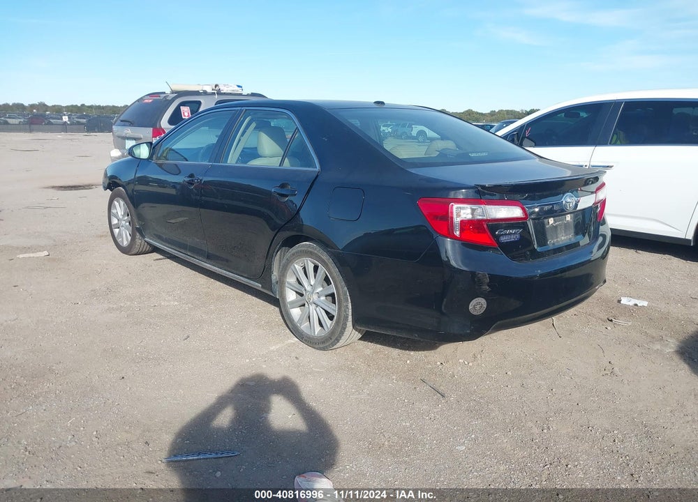 2012 TOYOTA CAMRY XLE VIN: 4T4BF1FK1CR193716