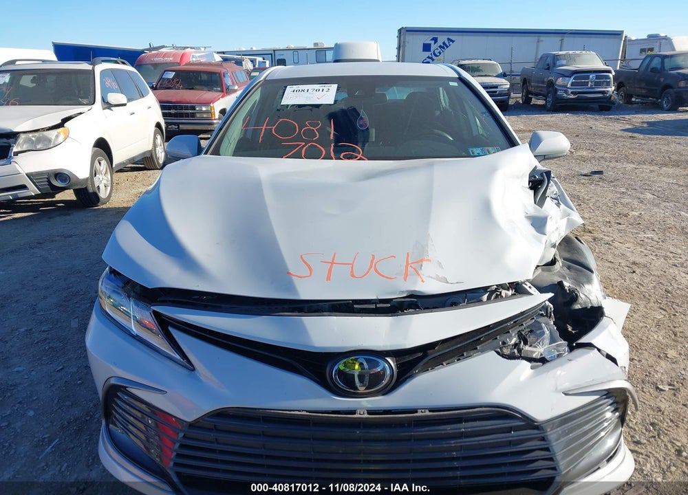 2022 TOYOTA CAMRY LE AWD VIN: 4T1C11BK6NU055806