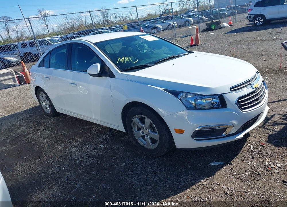 2015 CHEVROLET CRUZE 1LT AUTO VIN: 1G1PC5SB0F7186651
