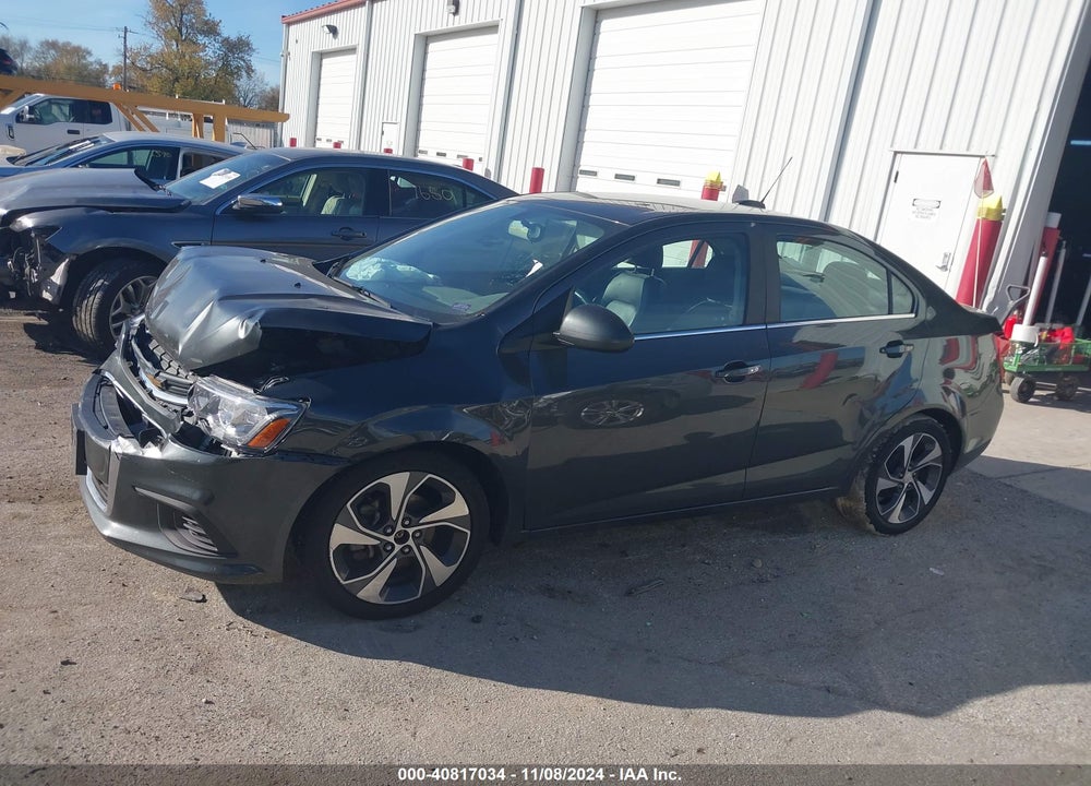 2020 CHEVROLET SONIC FWD  PREMIER VIN: 1G1JF5SB4L4117360