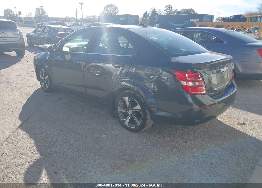 2020 CHEVROLET SONIC FWD  PREMIER VIN: 1G1JF5SB4L4117360