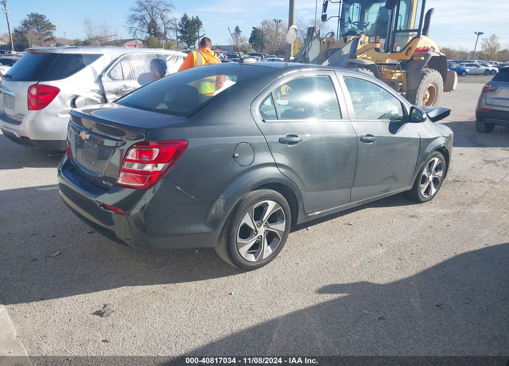2020 CHEVROLET SONIC FWD  PREMIER VIN: 1G1JF5SB4L4117360