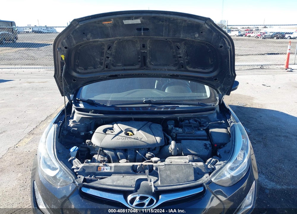 2016 HYUNDAI ELANTRA SE VIN: 5NPDH4AE0GH786455