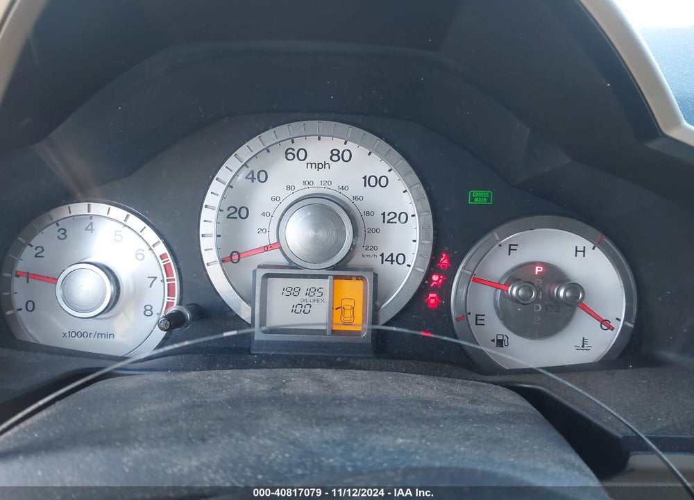 2011 HONDA PILOT LX VIN: 5FNYF4H25BB097943