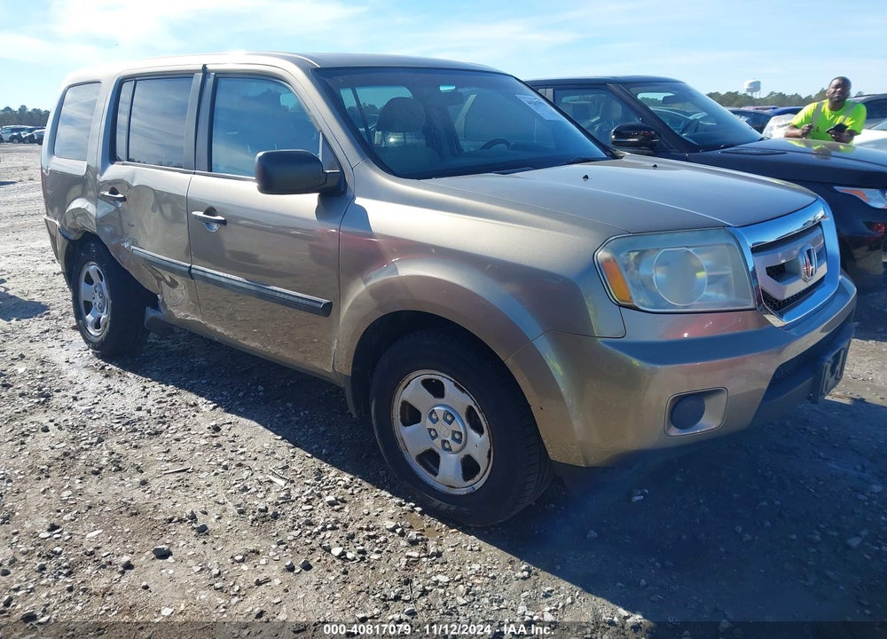 2011 HONDA PILOT LX VIN: 5FNYF4H25BB097943