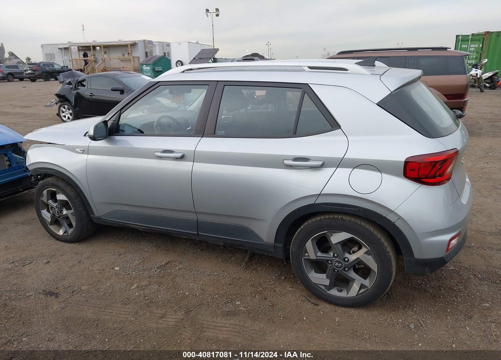 2022 HYUNDAI VENUE SEL VIN: KMHRC8A36NU190260
