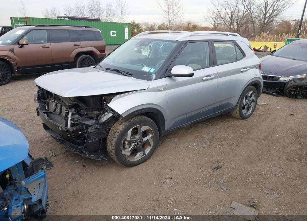 2022 HYUNDAI VENUE SEL VIN: KMHRC8A36NU190260