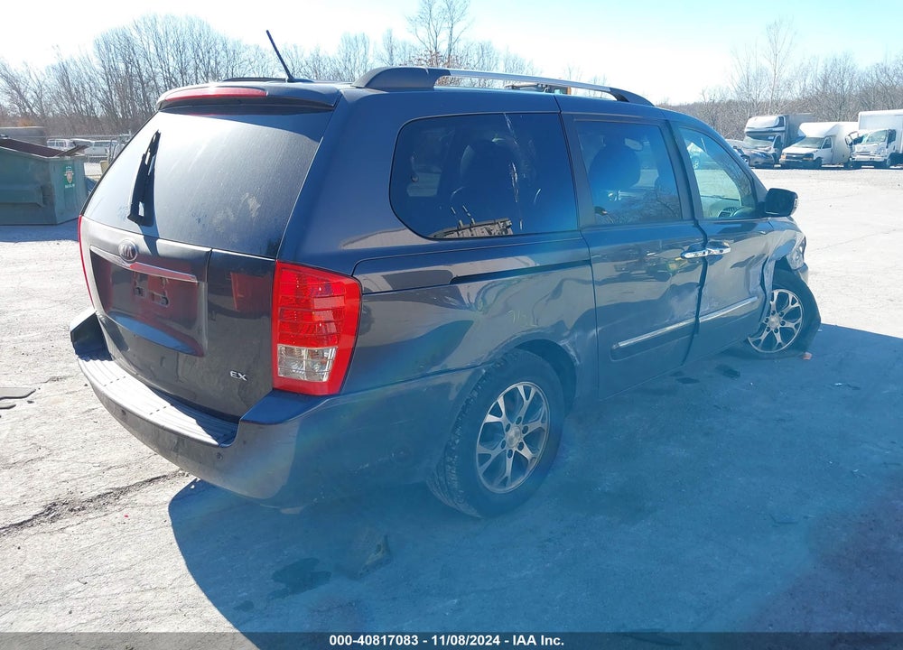 2014 KIA SEDONA EX VIN: KNDMH4C7XE6570604