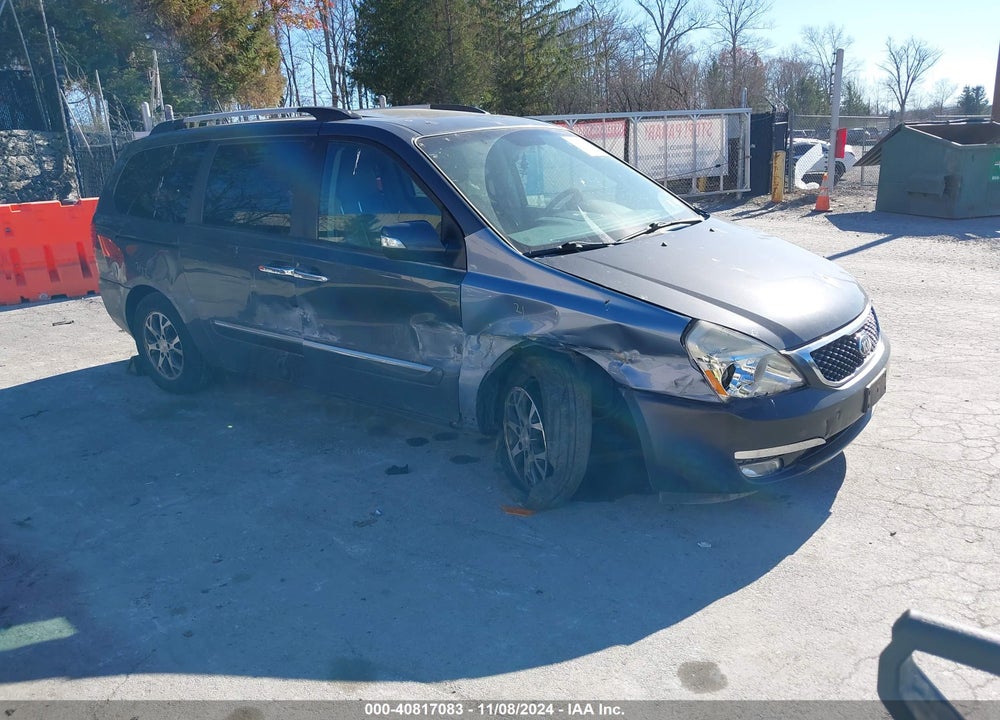 2014 KIA SEDONA EX VIN: KNDMH4C7XE6570604