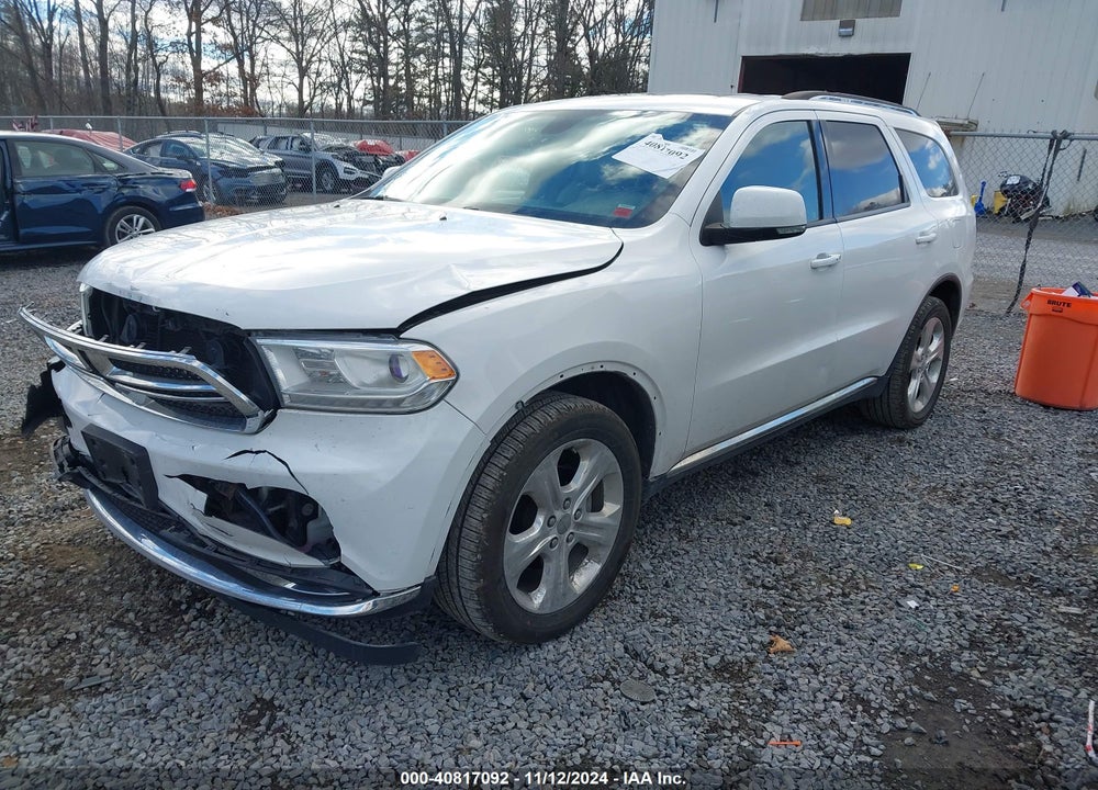 2014 DODGE DURANGO LIMITED VIN: 1C4RDJDG0EC520441