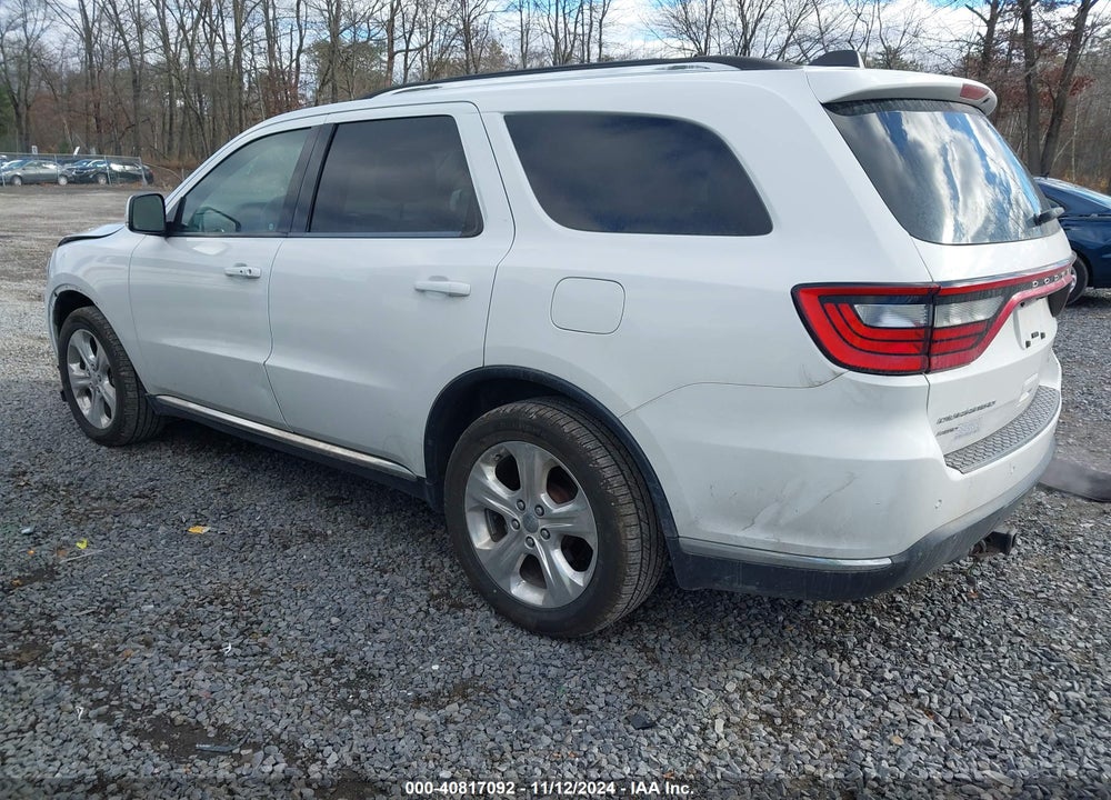 2014 DODGE DURANGO LIMITED VIN: 1C4RDJDG0EC520441