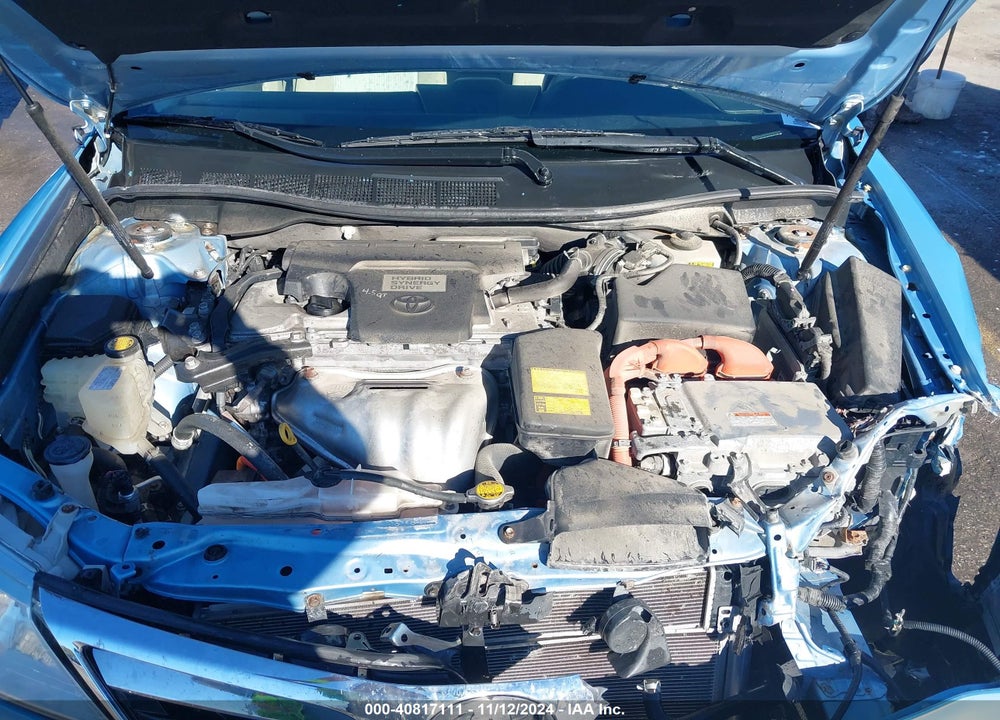 2012 TOYOTA CAMRY HYBRID VIN: 4T1BD1FK9CU046110
