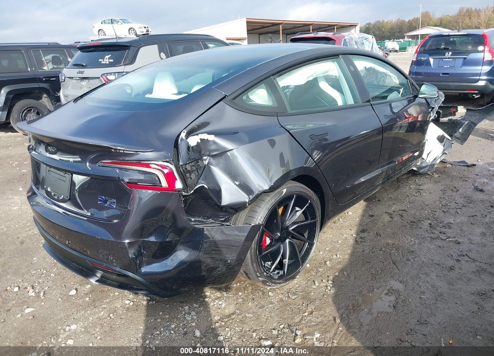 2024 TESLA MODEL 3 PERFORMANCE VIN: 5YJ3E1ET7RF841447