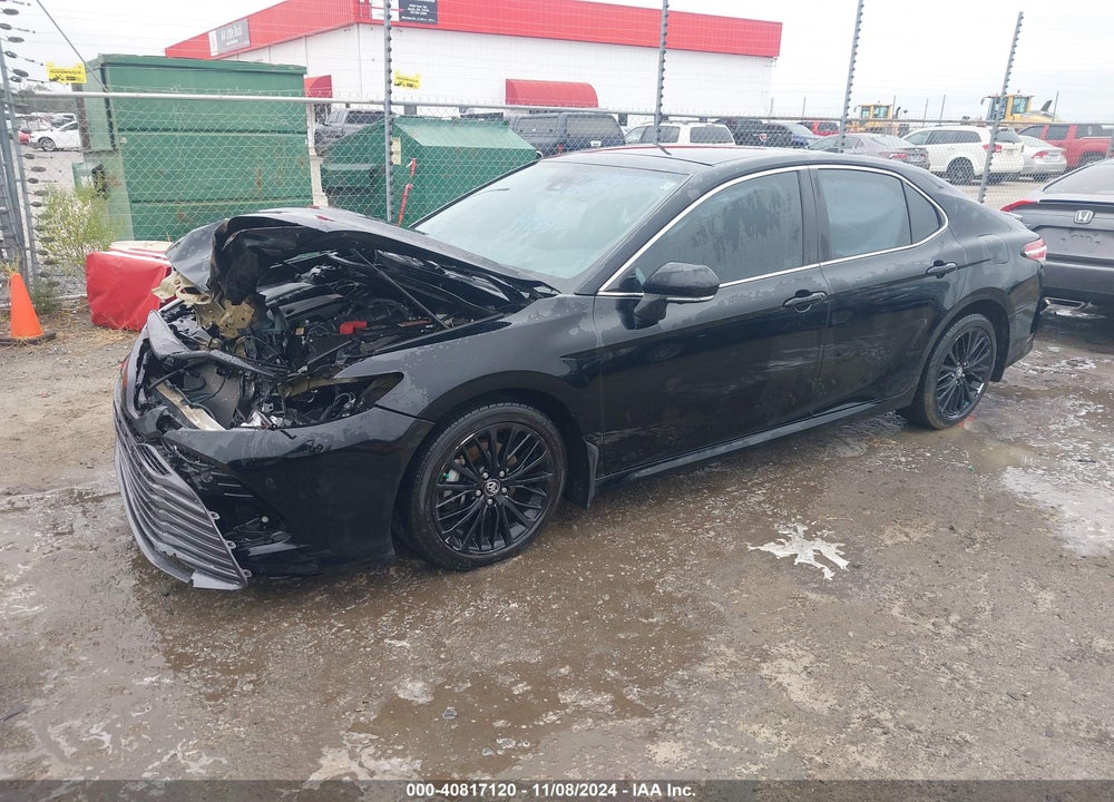 2018 TOYOTA CAMRY XLE V6 VIN: 4T1BZ1HK3JU010571