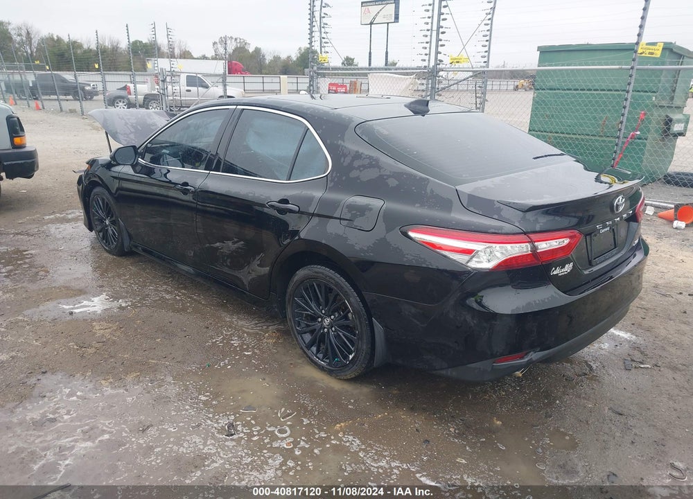 2018 TOYOTA CAMRY XLE V6 VIN: 4T1BZ1HK3JU010571