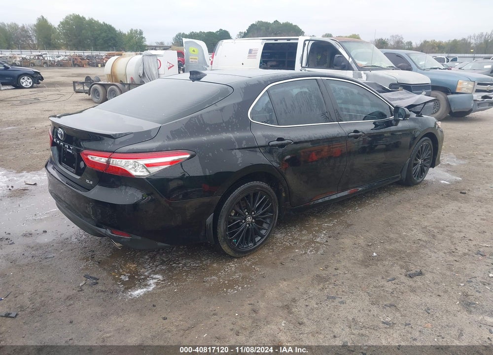 2018 TOYOTA CAMRY XLE V6 VIN: 4T1BZ1HK3JU010571