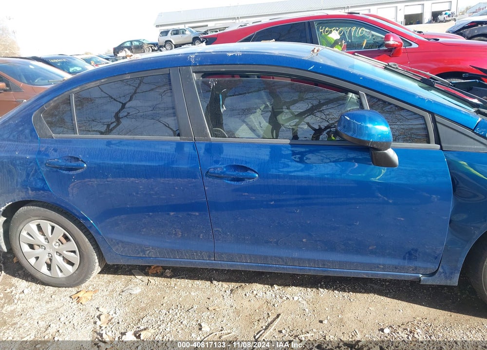 2012 HONDA CIVIC LX VIN: 19XFB2F53CE031726