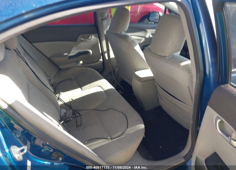 2012 HONDA CIVIC LX VIN: 19XFB2F53CE031726