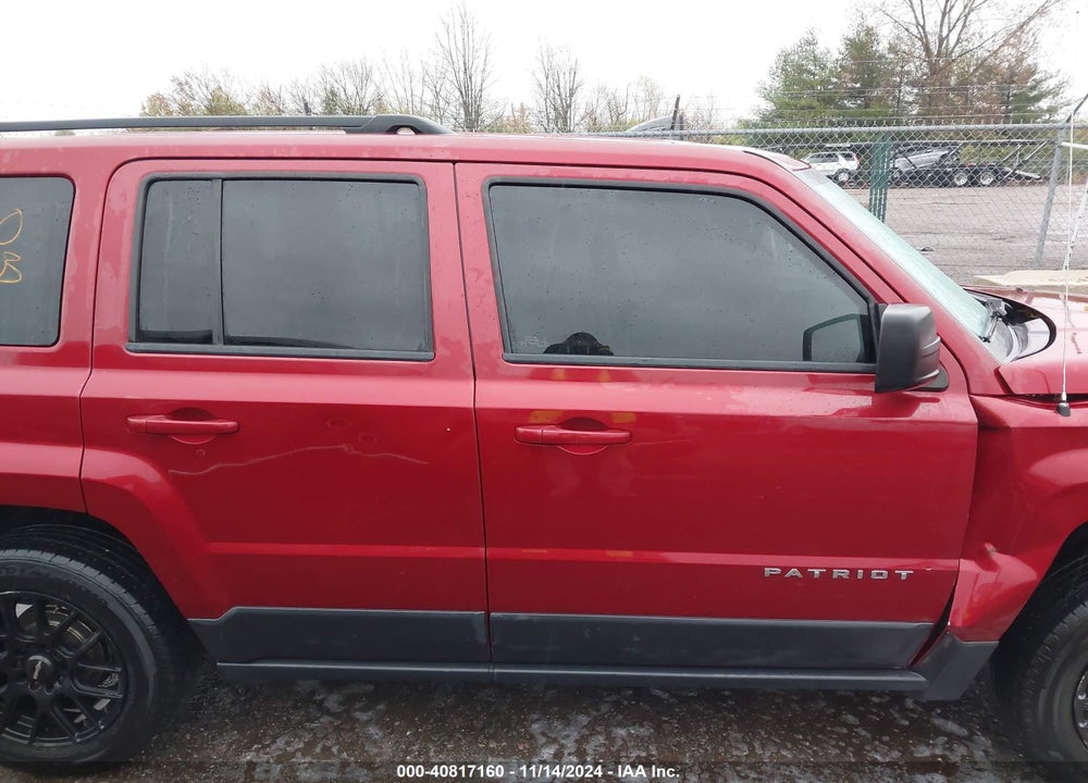 2016 JEEP PATRIOT SPORT VIN: 1C4NJPBB1GD602287