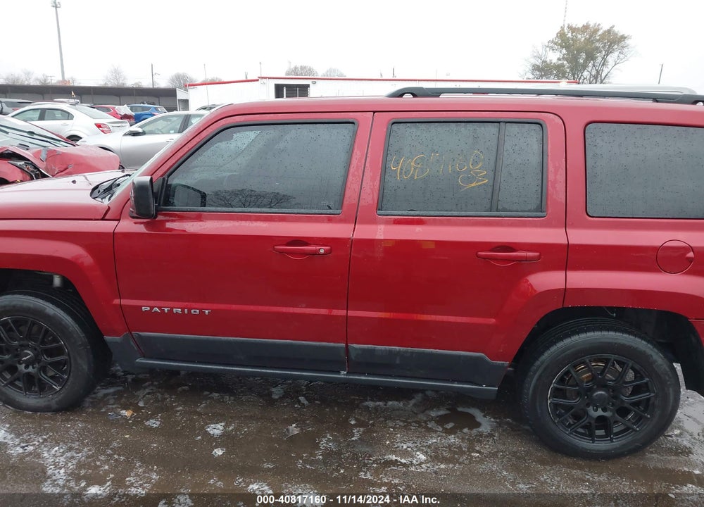 2016 JEEP PATRIOT SPORT VIN: 1C4NJPBB1GD602287