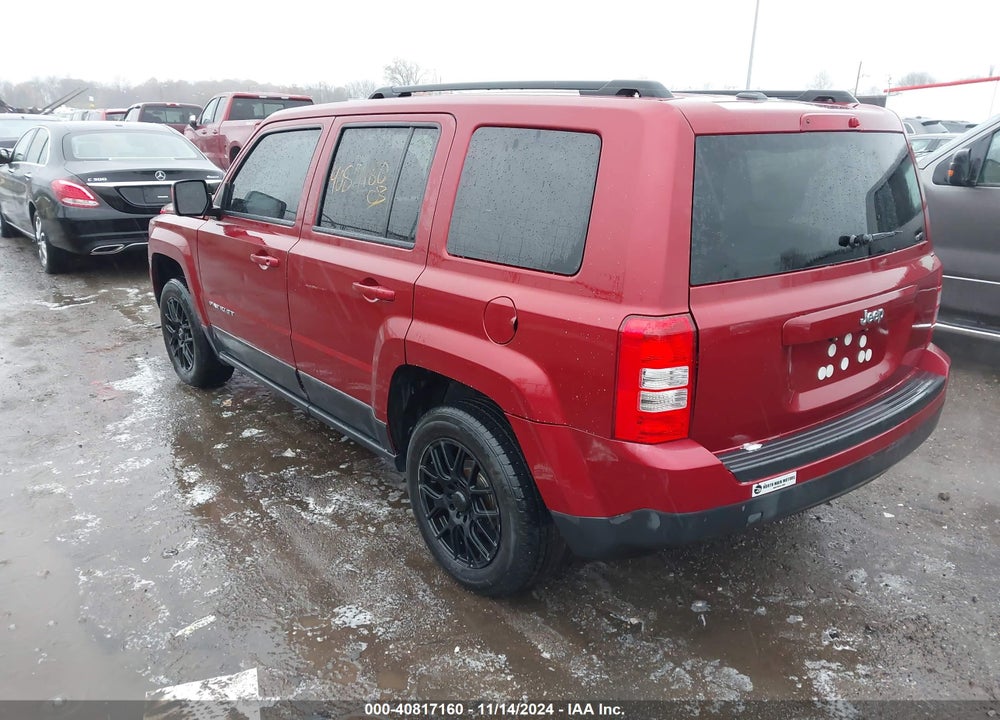 2016 JEEP PATRIOT SPORT VIN: 1C4NJPBB1GD602287