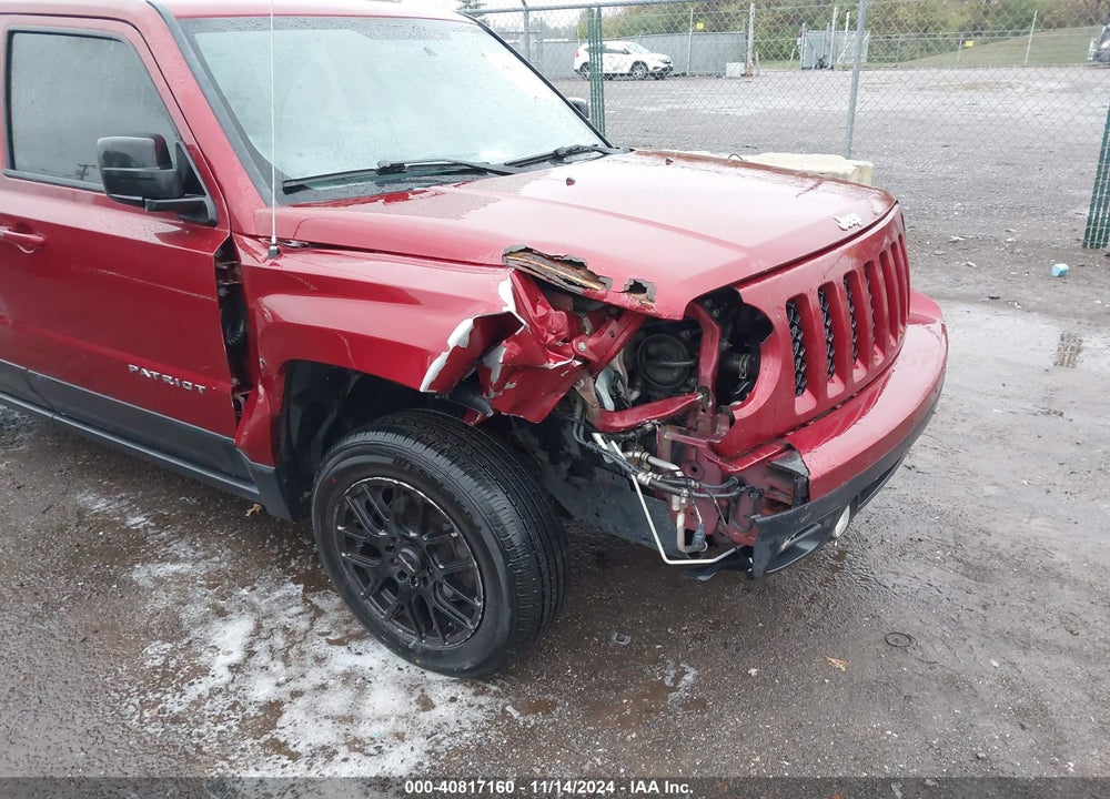 2016 JEEP PATRIOT SPORT VIN: 1C4NJPBB1GD602287