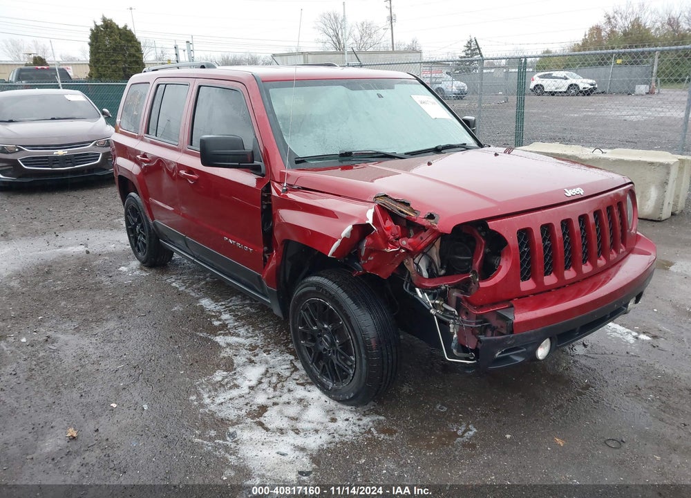 2016 JEEP PATRIOT SPORT VIN: 1C4NJPBB1GD602287