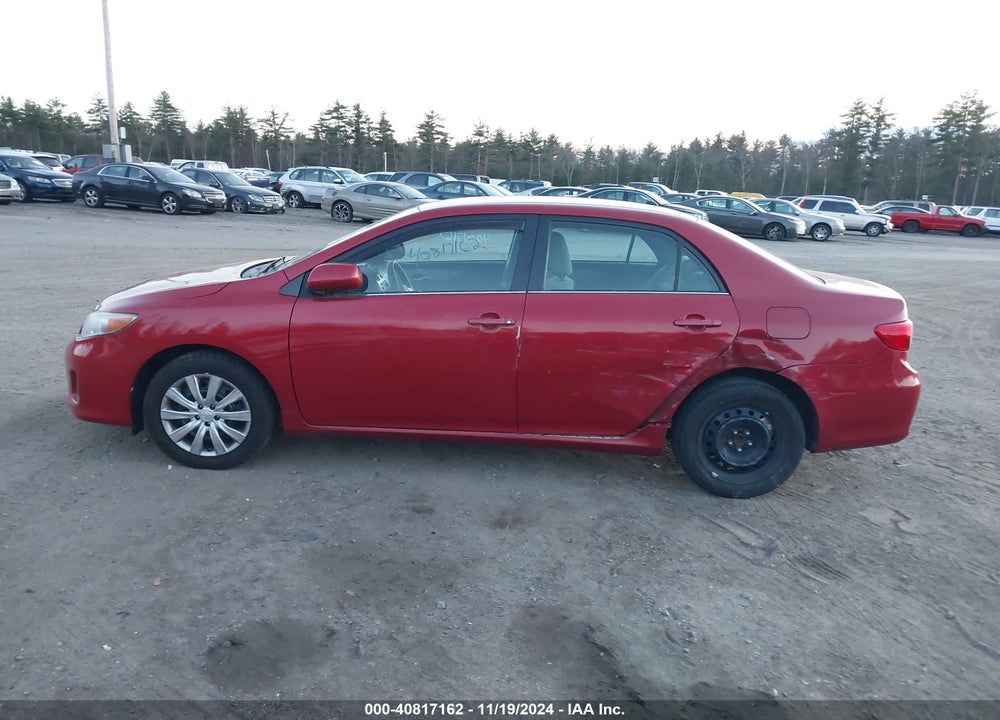 2013 TOYOTA COROLLA LE VIN: 5YFBU4EE3DP210371