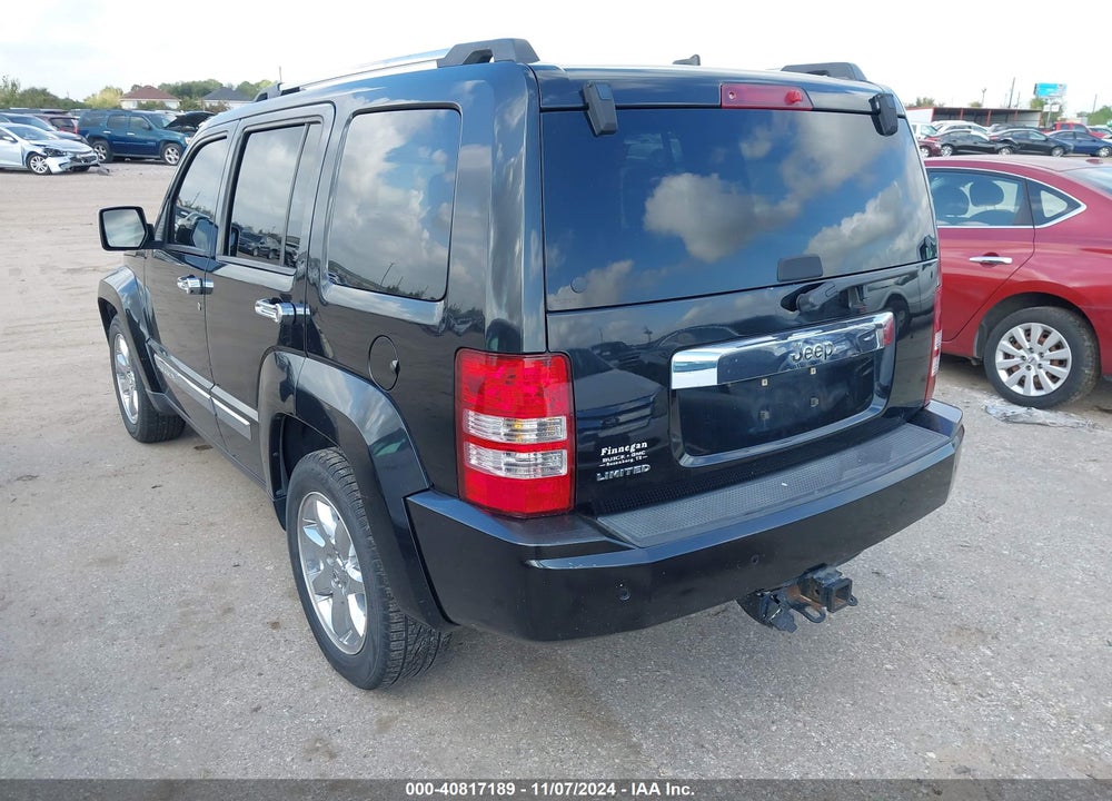 2009 JEEP LIBERTY LIMITED EDITION VIN: 1J8GP58K39W552060