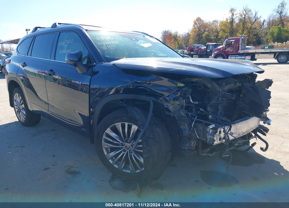 2021 TOYOTA HIGHLANDER HYBRID PLATINUM VIN: 5TDEBRCH1MS015793