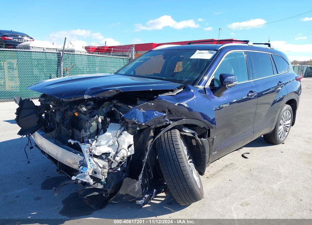 2021 TOYOTA HIGHLANDER HYBRID PLATINUM VIN: 5TDEBRCH1MS015793