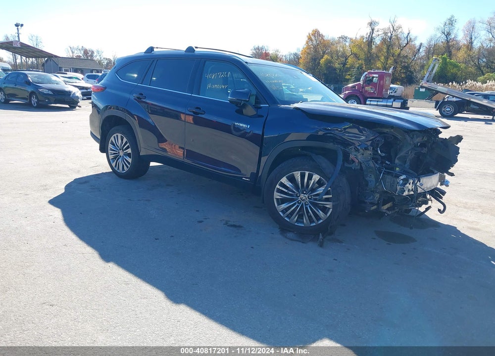 2021 TOYOTA HIGHLANDER HYBRID PLATINUM VIN: 5TDEBRCH1MS015793