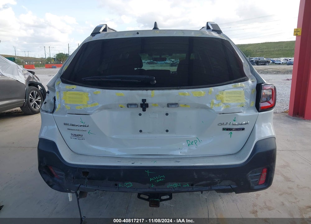 2022 SUBARU OUTBACK TOURING VIN: 4S4BTAPC1N3263699