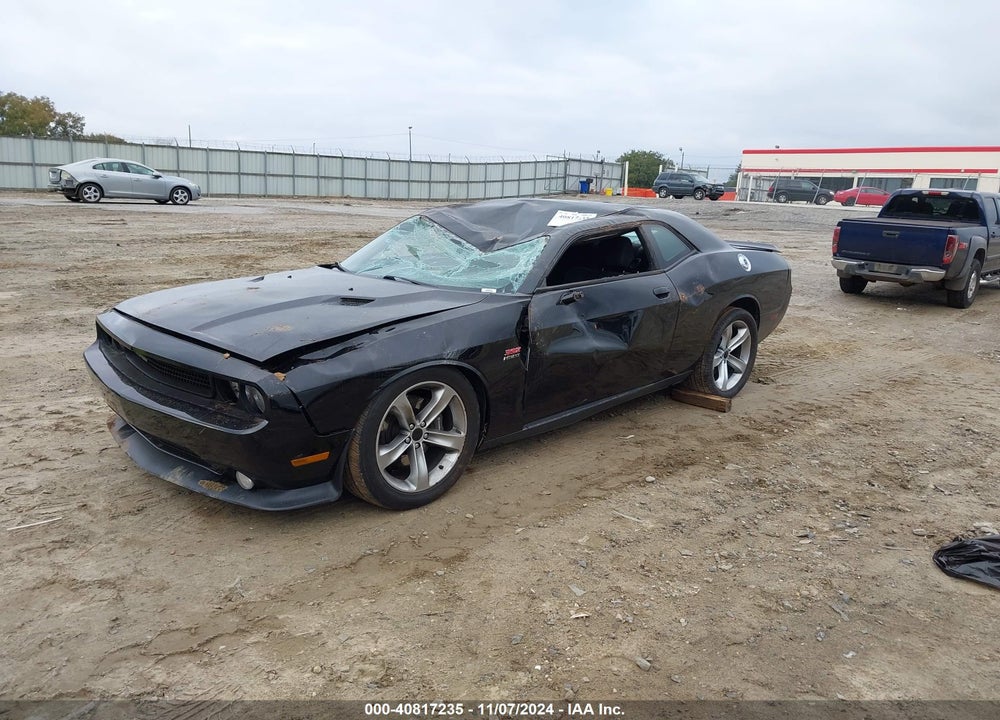 2014 DODGE CHALLENGER SRT8 CORE VIN: 2C3CDYDJXEH163734